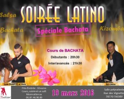 Soirée Latino – SPECIALE BACHATA avec Luis Duarte
