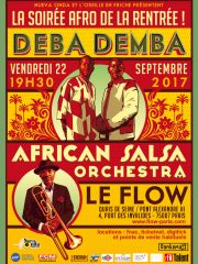 African salsa orchestra en live au flow